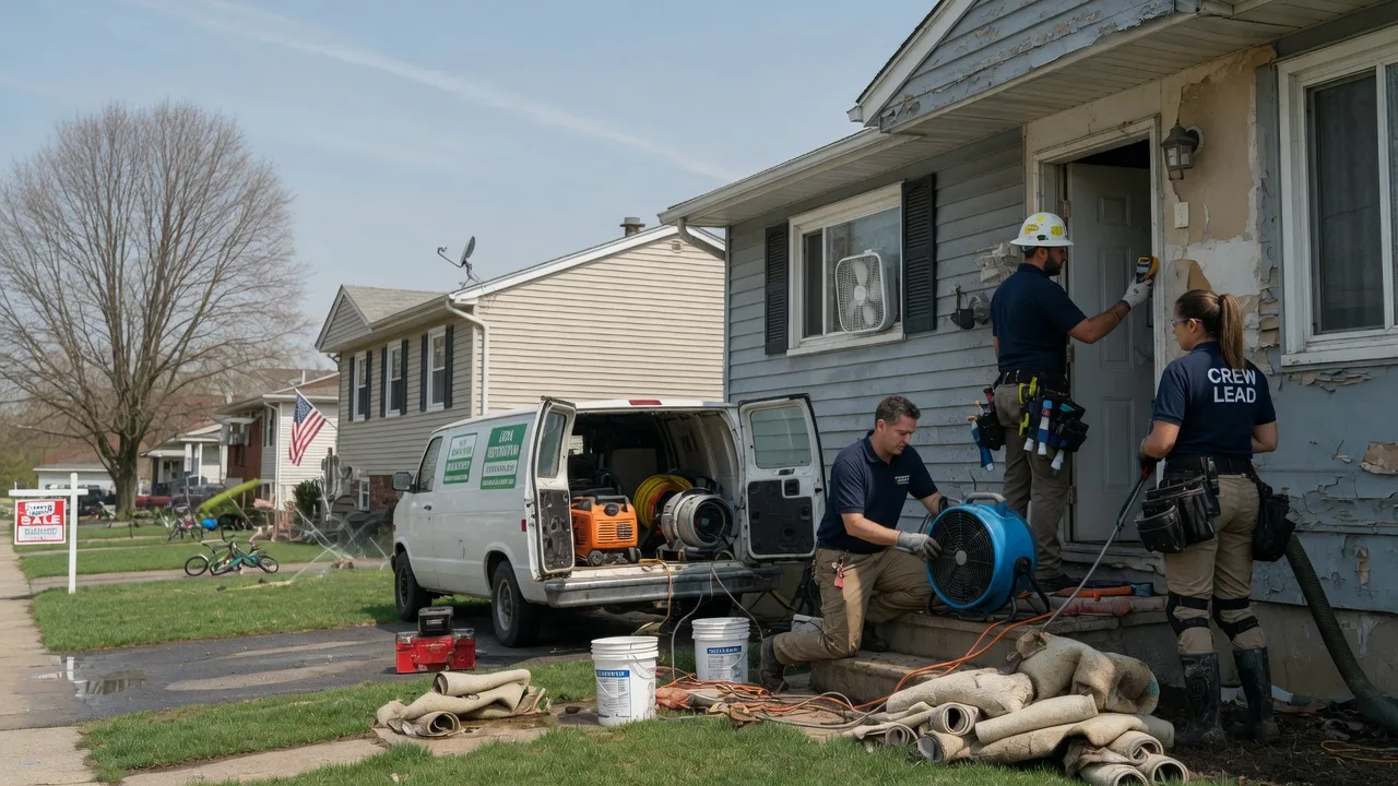 Flood Cleanup in Justiceburg, TX near me