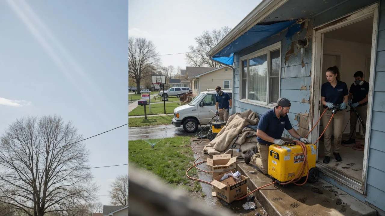 Basement Flood Cleanup in Justiceburg, TX near me
